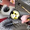 Drill Brush Power Scrubber By Useful Products 5 in W 7 in L Brush, Black K-S-JOM-HD-QC-DB - alternate 4